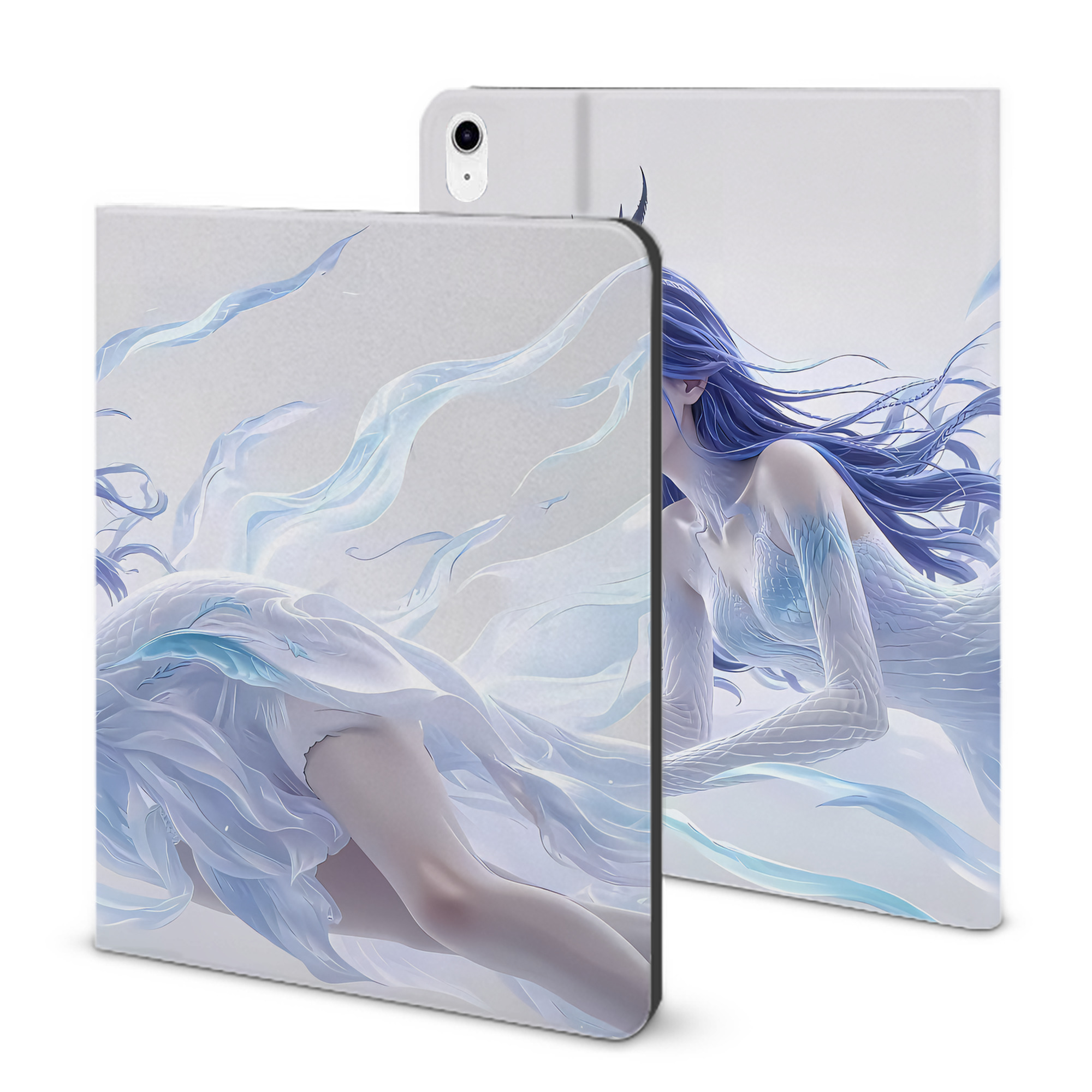 （画像用） Ne Zha 2 ナタ 魔童の大暴れ IPad ケース ブック型 PUレザー TPU 耐衝撃 軽量 薄型 ペン収納なし 全面保護 IPad 各モデル対応